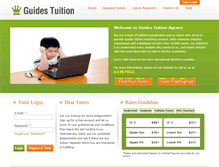 Tablet Screenshot of guidestuition.sg